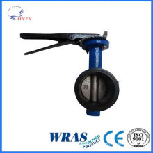 Sanitary Welded Butterfly Valve With Pulling Handle Multi-Position
